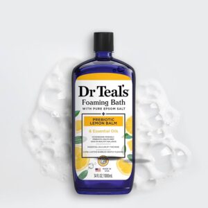 DR TEALS FOAMING BATH (PREBIOTIC LEMON BALM) 1000ML