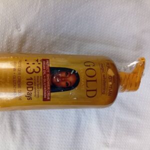Pure Egyptian gold shower cream