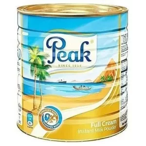 PEAK FULL CREAM POWDER MILK 2500G TIN